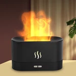 180ML Flame Air Humidifier Essential Oil Diffuser, 3D Usb 7 Color Light Aroma. Fixed Price $33.99.