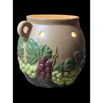 Scentsy Grapevine Electric Wax Warmer Rustic Ceramic Pot 25W 19398 Tuscan Decor. Fixed Price $25.00.