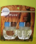 (2) Febreze Plug Dual Scented Oil Refills Wood. Fixed Price $24.77.