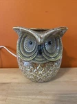 Scentsationals Intertek Owl Night Light Wax Warmer Model SC-236 Ceramic Pottery. Fixed Price $18.99.