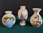 Princess House Exclusive Vintage Garden 3 Mini Vases Oil Lamps W/wicks #1474 New. Fixed Price $21.00.
