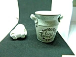 Scentsy Simple Life Mini Plugin 110241101 Gray Milk Jug Open Box Bulb Not Includ. Fixed Price $22.97.