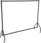 Sturdy Rolling Garment Rack For Clothes Storage & Display - 1.82X1.52M Black. Fixed Price $83.99.