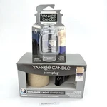 Yankee Candle Midsummers Night Scentplug Starter Kit Diffuser Refill & Car Jar. Fixed Price $23.96.