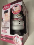 Nib Better Homes & Gardens Festive Snowman Scented Wax Accent Warmer W/refills. Fixed Price $19.99.