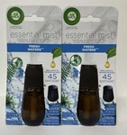(lot Of 2) Air Wick Essential Must Oil Diffuser Fresh Water Refills New. Fixed Price $22.99.