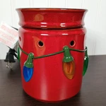 Scentsy Wax Warmer Holiday Lights Christmas Full Size Retired Works. Fixed Price $26.95.