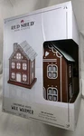 Red Shed Country Metal Gingerbread House Wax Warmer + Pomegranate Yule Mule. Fixed Price $25.00.