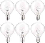 25 Watt Wax Bulbs, Light For Full Size Scentsy Warmer, 6 Packs E12. Fixed Price $10.98.
