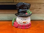 Yankee Candle Snowman Head Top Hat Tart Burner Holder Frosty 6 Tall. Fixed Price $22.50.