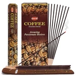 Coffee Incense Sticks And Holder Bundle Insence Insense Hem Inc.... Fixed Price $20.99.