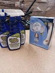 Vapor Fresh Nat. Cleaning And Deodorizing Spray Pack Of 3+GLADE As Gift. Fixed Price $80.00.