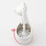 Sunart SAN1708 Cute Miscellaneous Goods Lovely Pottery Cat Toilet Brush Stand Wi. Fixed Price $68.67.