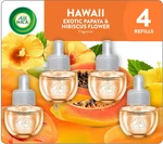 4 Pack Plug In Scented Oil Refills Hawaiian Papaya Air Freshener. Fixed Price $15.88.