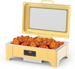 Gravee 9QT Electric Chafing Dishes Touch Screen Buffet Warmer Catering Supplies. Fixed Price $124.99.