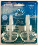 Limited Glade Plugins Scented Oil Air Freshener 2 Refills Sky & Sea Salt. Fixed Price $12.99.