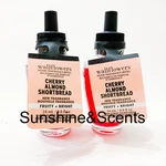 2-PACK Bath & Body Works Cherry Almond Shortbread Wallflower Plug In Refill Bulb. Fixed Price $19.95.
