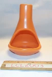 New Mougigi Ceramic Chiminea Palo Santo Holder Modern Orange Small Incense. Fixed Price $21.50.