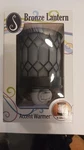 Scentsationals Bronze Wall Accent Warmer, Scented Wax Night Light Pug In, Nib. Fixed Price $14.87.