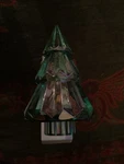 Bath & Body Works Green Iridescent Crystal Christmas Tree Wallflower Plug In. Fixed Price $14.95.