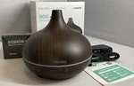 Victsing HM582A 500ML Aromatherapy Set And Oil Diffuser With Sleep Mode - Brown. Fixed Price $19.00.