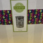 Scentsy Wings Oil/wax Warmer Purple Glass Butterfly Pattern Electric 2021. Fixed Price $19.99.