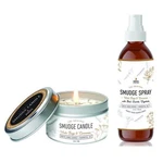 Smudge Candle & Spray Kit 2PC White Sage Soul Sticks Gift Set. Fixed Price $18.99.