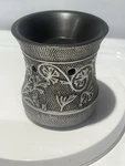 Scentsy Silvervine Wax Warmer Retired Traditional Metallic Scroll Silverwine. Fixed Price $17.60.