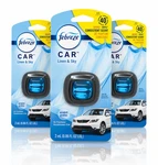 3 Febreze Car Vent Clips Air Freshener And Odor Eliminator, Linen Sky Scent. Fixed Price $28.99.