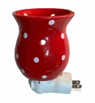 Scentsy Plug-in Wall Honey Bunch Warmer Red/white Polka Dot. Fixed Price $19.49.
