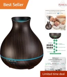 Aromatherapy Essential Oil Diffuser 550ML Ultrasonic Room Humidifier With Timer. Fixed Price $48.98.
