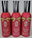 3 Bath & Body Works Twisted Peppermint Concentrated Room Spray 1.5 Oz. Fixed Price $28.99.