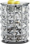 Wrought Iron Crystal Wax Melt Warmer Electric Oil Burner For Silver. Fixed Price $28.41.