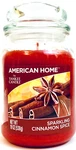 American Home By Yankee Candle Sparkling Cinnamon Spice Glass Jar 19 Oz. Fixed Price $35.73.