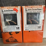 Halloween Jack Luminaries Magic Lanterns 24 Bags Empire Brand New. Fixed Price $19.99.
