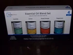 Essential Oil Blend Set 4 - 1 Oz Bottles Aromatherapy Mainstays. Fixed Price $16.95.