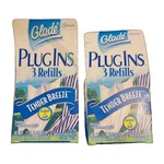 Glade Plugins Gel Tender Breeze Rare Scent Refills 2 Packs Of 3 Nib. Fixed Price $16.99.