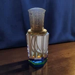 La-tee-da Marquis Facet Crystal Lattice Gold Home Effusion Fragrance Lamp. Fixed Price $45.00.