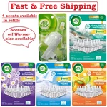 Air Wick Scented Oil Freshener, Choose Your Scent, 9 Refills + Warmer.. Fixed Price $28.99.