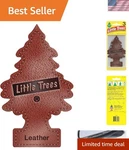 3 Pack Leather Hanging Air Fresheners For Home And Car Long-lasting Fragrance. Fixed Price $10.99.