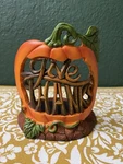 Scentsy Give Thanks Fall Pumpkin Wrap Wax Warmer Holder. Fixed Price $9.99.