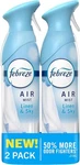 Febreze Air Mist Spray 8.8 Oz (2 Pack) Linen & Sky Scent Room Odor Eliminator. Fixed Price $8.66.