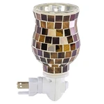 Dawhud Direct Wall Plug-in Wax Warmer For Scented Mosaic Glass Radiant Sienn. Fixed Price $17.81.