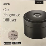 Pura Car Smart Fragrance Diffuser Electric Atomizer White Tea Black Aromatherapy. Fixed Price $35.00.