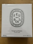 Diptyque Feu De Bois Wood Fire Candle 600G 21.2OZ Bougie Perfume Nib. Fixed Price $170.00.