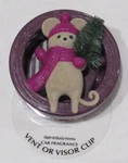 Bath & Body Works Scentport Fragrance Vent Visor Clip Mouse W/ Scarf Tree. Fixed Price $29.20.