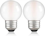 Dimmable E26 G16.5 Led Light 40W Equal 4W Frosted Globe Bulbs,small. Fixed Price $19.98.