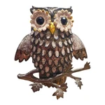 Bath & Body Works Owl Wallflowers Plug In Brown And Gold Glitter Home Fragrance. Fixed Price $14.99.
