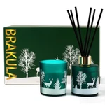 Brakula Christmas Reed Diffuser Candles Set, 2 Pack/total 8 Oz, Fireside. Fixed Price $43.75.