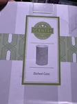 Scentsy Etched Core Wax Warmer, White. Fixed Price $29.99.